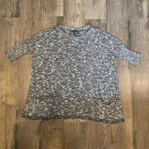 Express Oversized Half Sleeve Knit Top